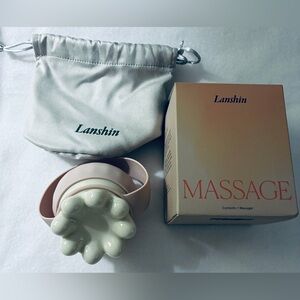 Cream and Pink Massager